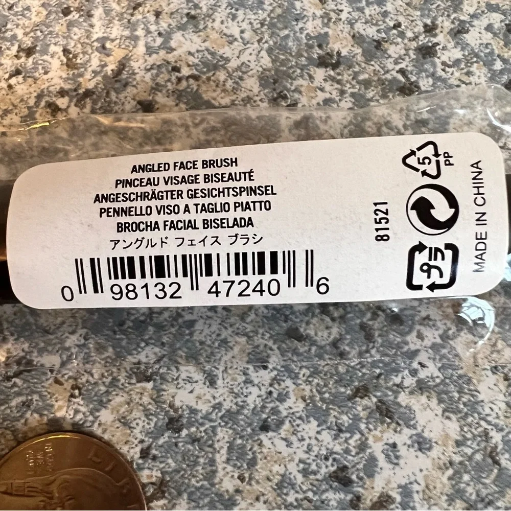bareMinerals Bare Escentuals Black Handle Angled Face Brush Sealed NIP